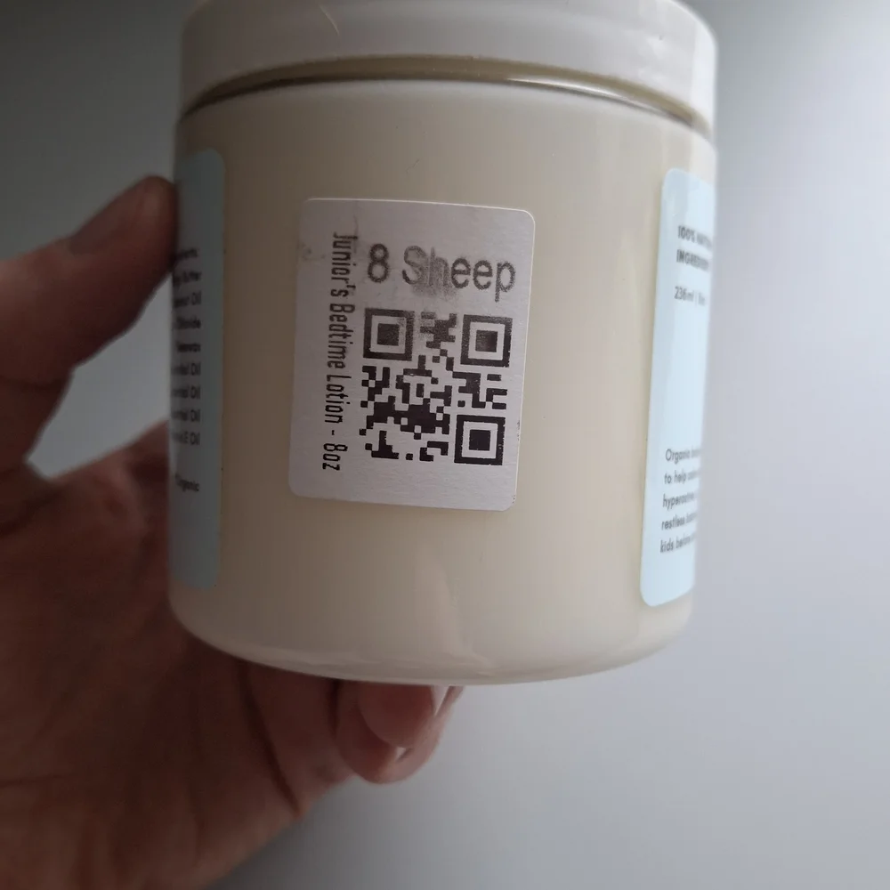 8 Sheep Organics Junior's Bedtime Magnesium Lotion For Good Sleep. Toddler - Picture 3 of 6